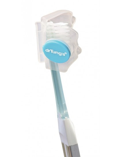 Dr Tung's Toothbrush Snap-On Toothbrush Protector & Sanitizer 2 Pack