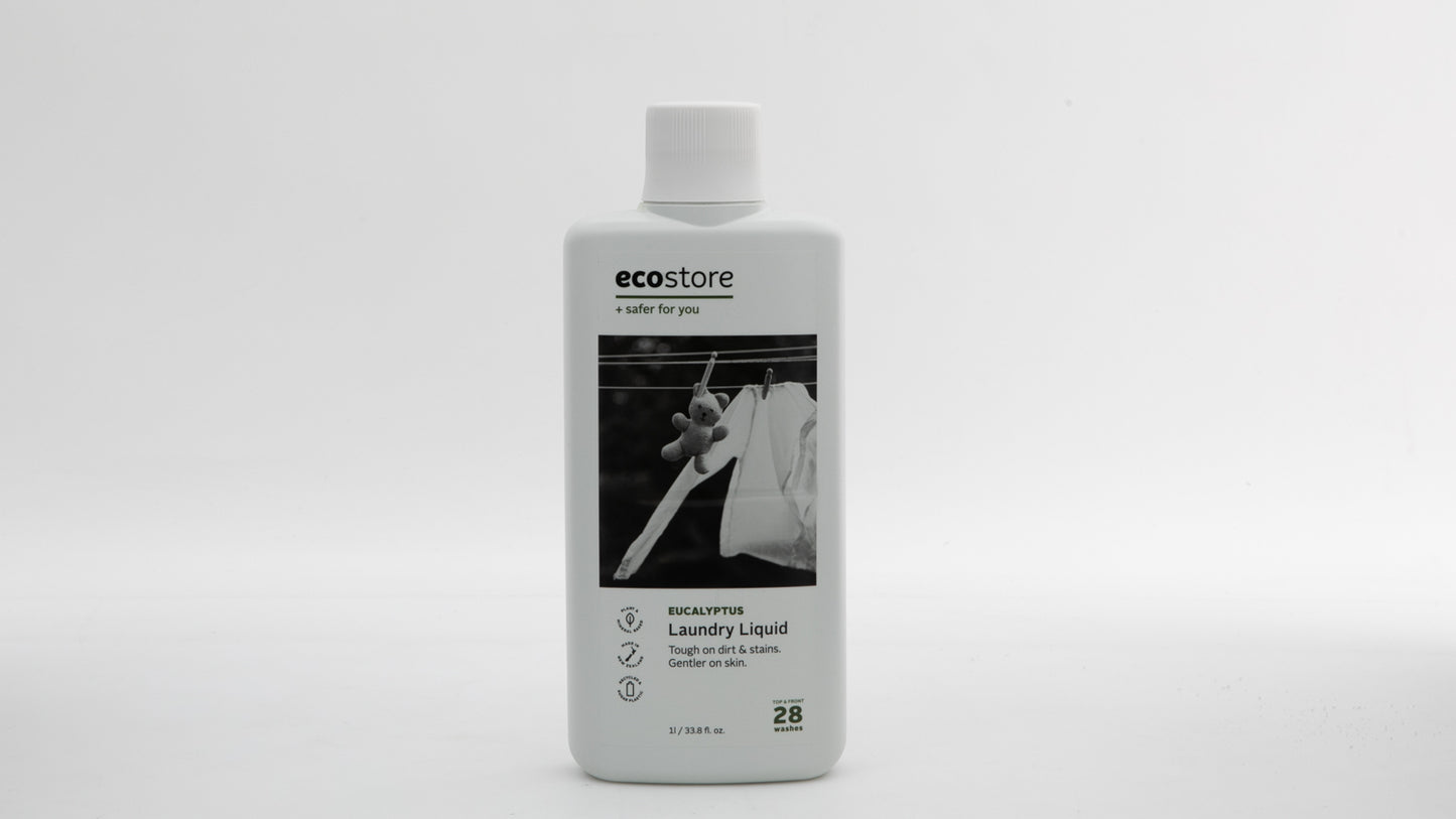 Ecostore Laundry Liquid 1L, Eucalyptus Fragrance