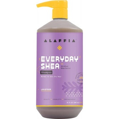 Alaffia Everyday Shea Shampoo 950ml, Lavender Fragrance
