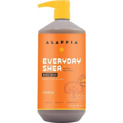 Alaffia Everyday Shea Body Wash 950ml, Unscented