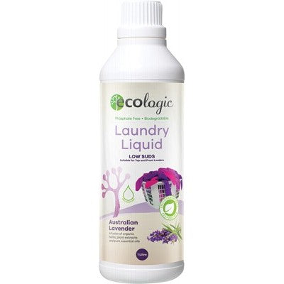 Ecologic Laundry Liquid 1L, Australian Lavender Fragrance