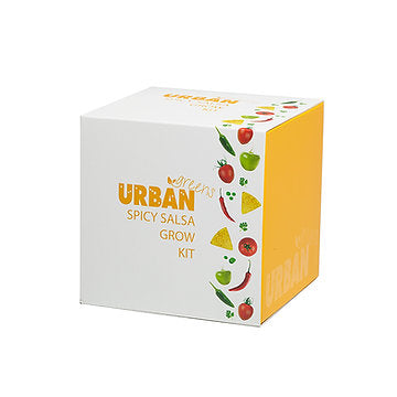 Urban Greens Grow Kit 10x10cm, Spicy Salsa