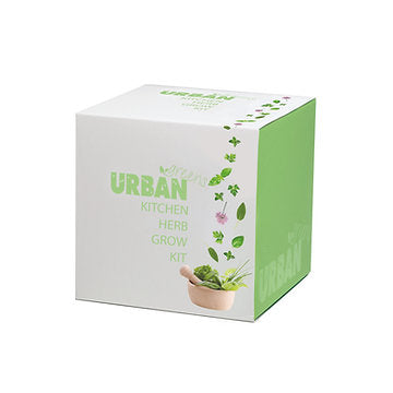 Urban Greens Grow Kit 10x10cm, Kitchen Herbs