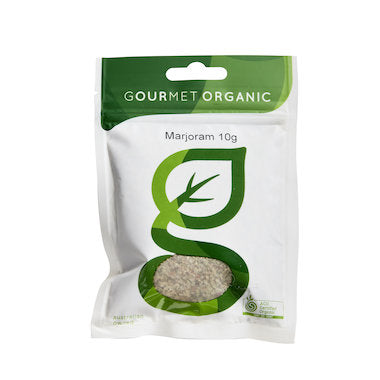 Gourmet Organic Marjoram 10g, Certified Organic