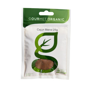 Gourmet Organic Cajun Blend 25g, Certified Organic