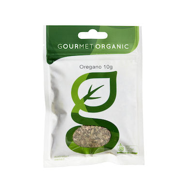 Gourmet Organic Oregano 10g, Certified Organic
