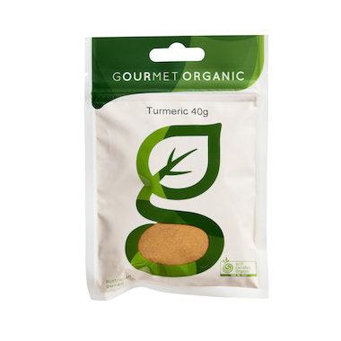 Gourmet Organic Turmeric 40g, Certified Organic