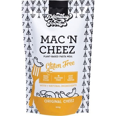 Plantasy Foods Mac 'N Cheez 100g Or 200g, Original Cheez Flavour Vegan & Gluten-Free