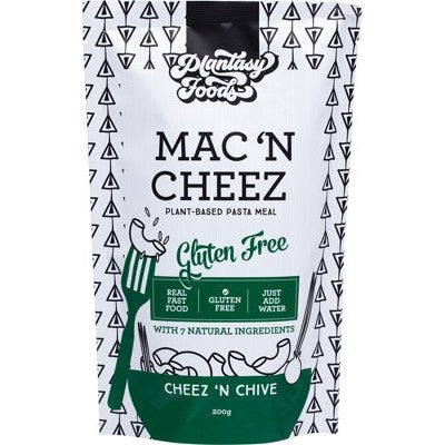 Plantasy Foods Mac 'N Cheez 200g, Cheez 'N Chive Flavour