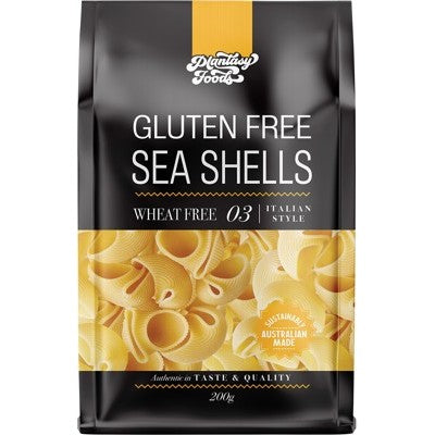Plantasy Foods Gluten Free Pasta 200g, Conchiglie (Sea Shells)