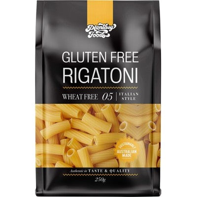 Plantasy Foods Gluten Free Pasta 250g, Rigatoni