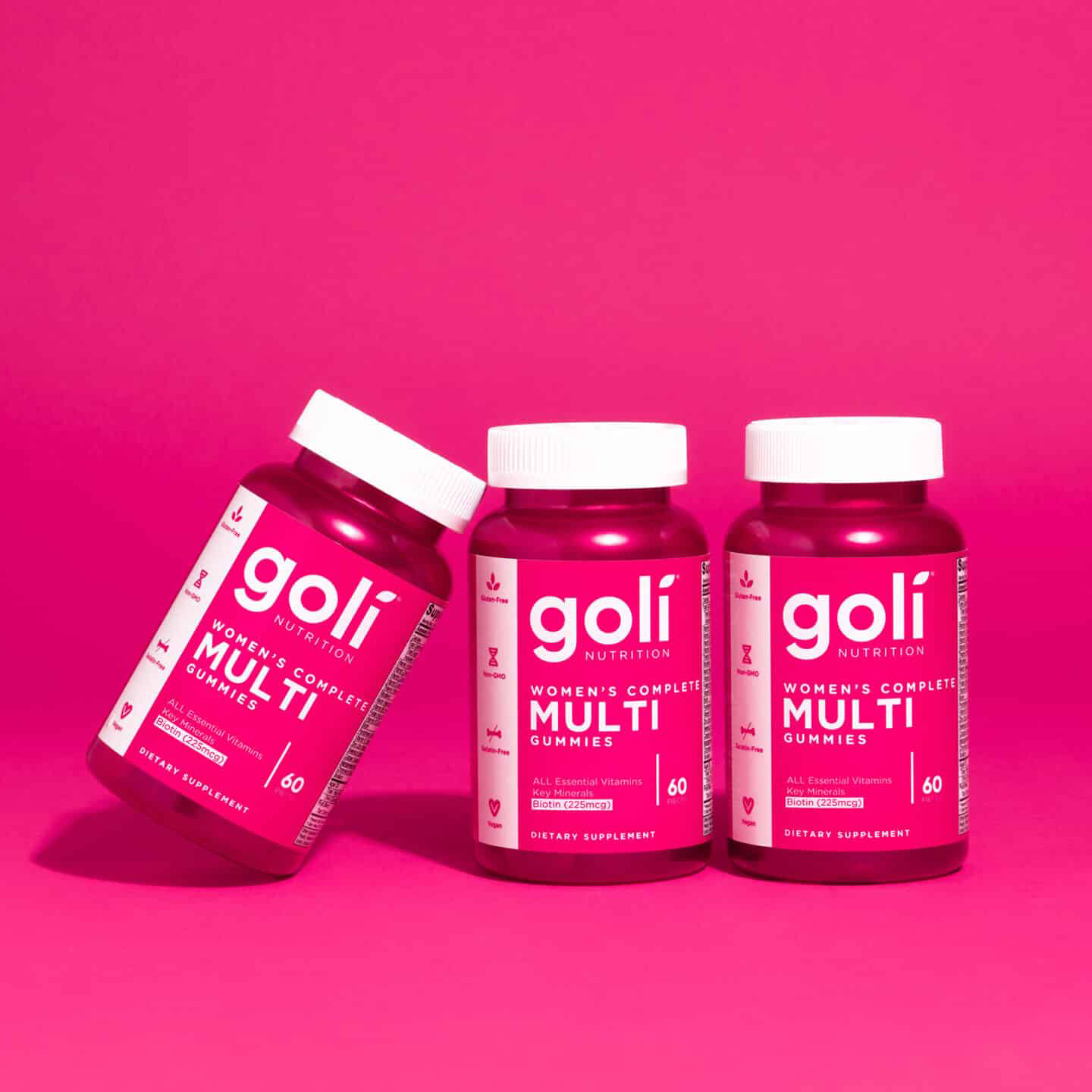 Goli Nutrition Gummies 60 Pieces, Women's Complete Multi