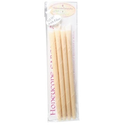 Honeycone Ear Candles 100% Unbleached Cotton 2, 4, 6 Or 10 Pack, With Filter