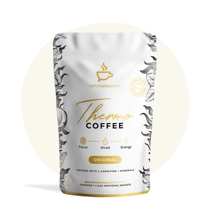 Before You Speak Thermo Coffee 6.5g, 7 Pack Or 30 Pack, Original Flavour