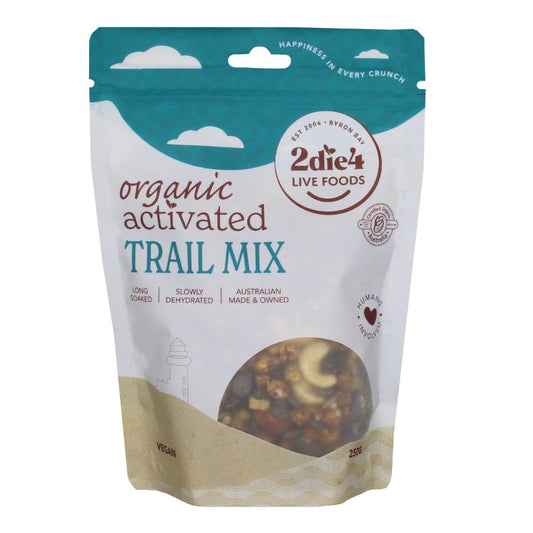 2Die4 Live Foods Activated & Organic Trail Mix 80g Or 250g