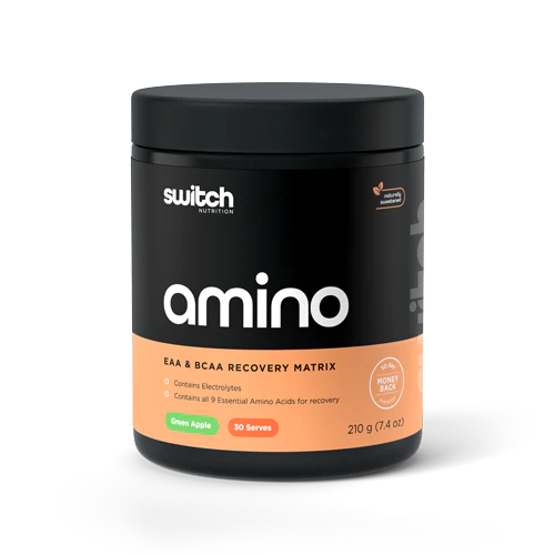 Switch Nutrition Amino Switch 210g Or 420g, Green Apple {BCAA & EAA Recovery Matrix}