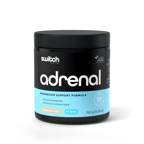 Switch Nutrition Adrenal Switch 150g Or 300g, Cookies & Cream {Magnesium Support Formula}