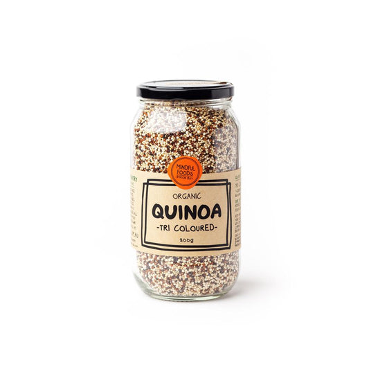 Mindful Foods Organic Tri-Coloured Quinoa 800g, Delicious With Roast Veggies