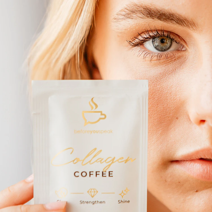 Before You Speak Collagen Coffee 6.5g, 7 Pack Or 30 Pack, Original Flavour