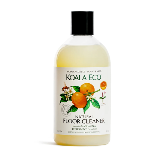 Koala Eco Natural Floor Cleaner 500ml Or 1L, Mandarin & Peppermint