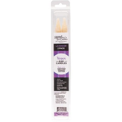 Harmony's Ear Candles Vegan 2 And 4 Pack, Lavender Scented