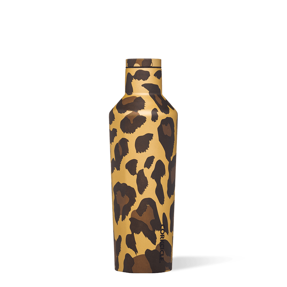 Corkcicle Luxe Exotic Canteen 475ml, Luxe Leopard