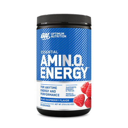 Optimum Nutrition Amin.O. Energy 30 Or 65 Servings, Blue Raspberry Flavour