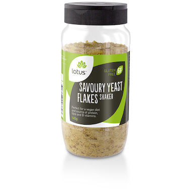 Lotus Savoury Yeast Flakes 145g, Convenient Refill Shaker
