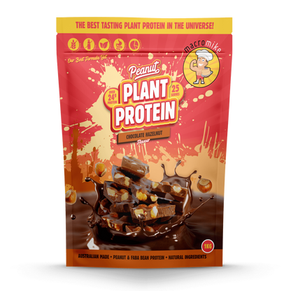 Macro Mike Peanut Plant Protein 520g Or 1kg, Chocolate Hazelnut Flavour