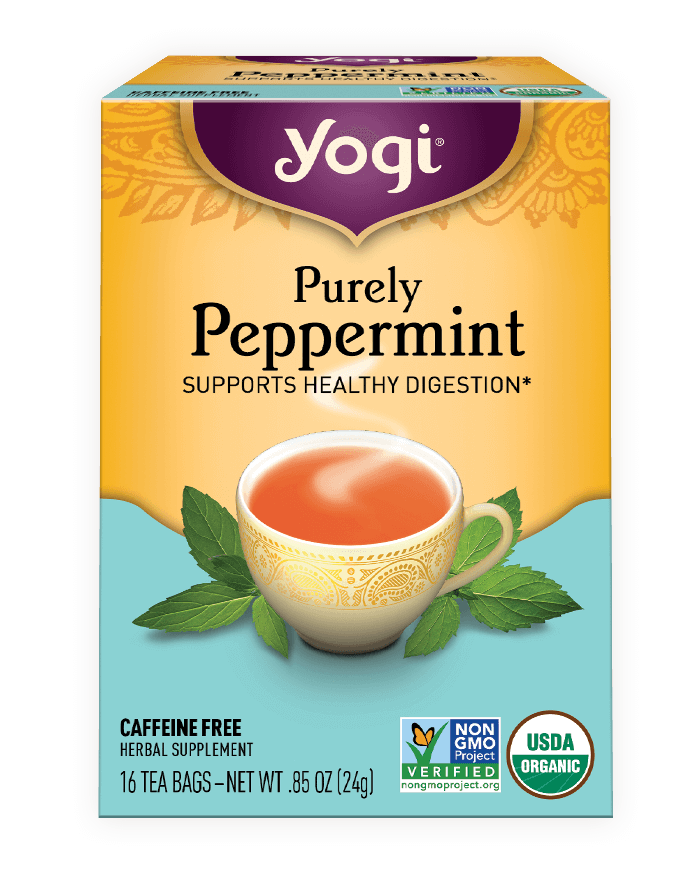 Yogi Tea Herbal Tea, Purely Peppermint 16 Bags