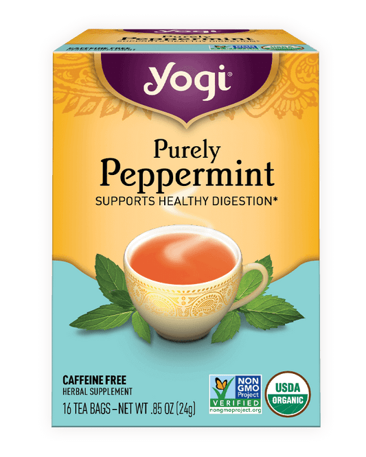 Yogi Tea Herbal Tea, Purely Peppermint 16 Bags