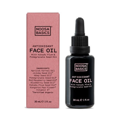 Noosa Basics Antioxidant Face Oil 30ml, With Kakadu Plum & Pomegranate Seed Oil