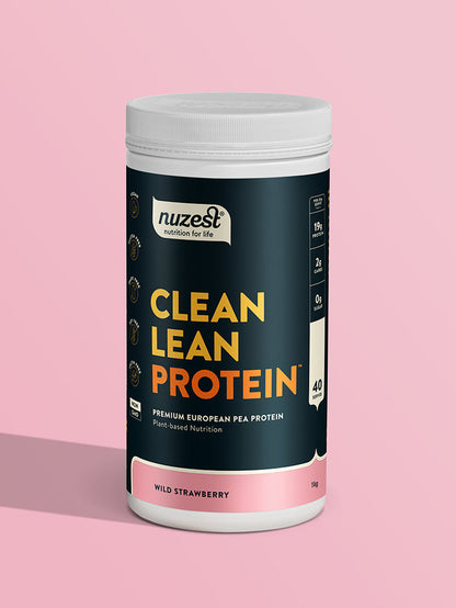 Nuzest Clean Lean Protein 250g, 500g Or 1Kg, Wild Strawberry Flavour