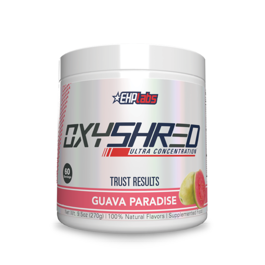 EHP Labs Oxyshred Ultra Concentration 270g (60 serves), Guava Paradise Flavour