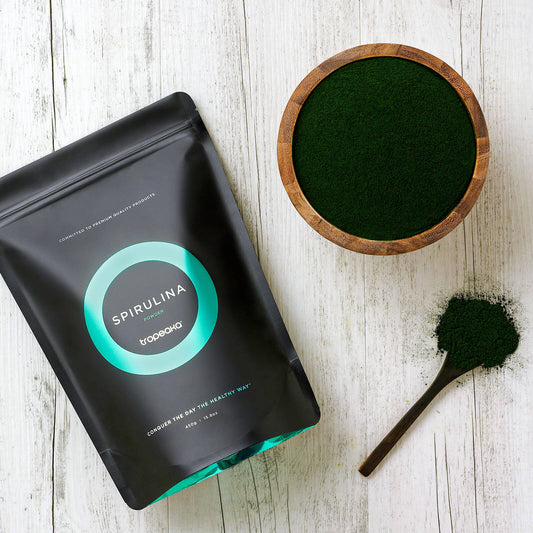 Tropeaka Superfood Organic Spirulina Powder 200g, 40 Servings