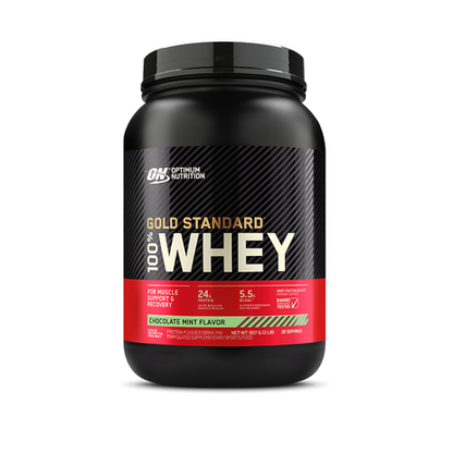 Optimum Nutrition Gold Standard 100% Whey 2lb Or 5lb, Chocolate Mint Flavour