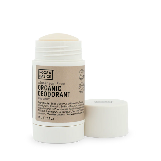 Noosa Basics Organic Deodorant Stick 60g, Coconut