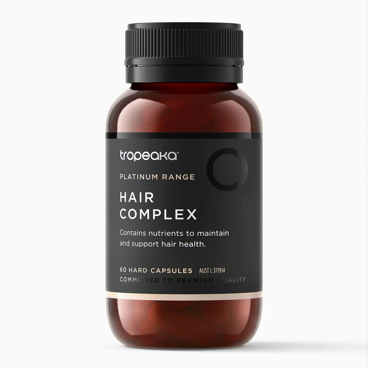 Tropeaka Hair Complex 60 Hard Capsules, To Support Hair Health