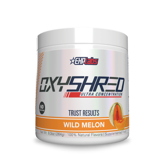 EHP Labs Oxyshred Ultra Concentration 264g (60 serves), Wild Melon Flavour