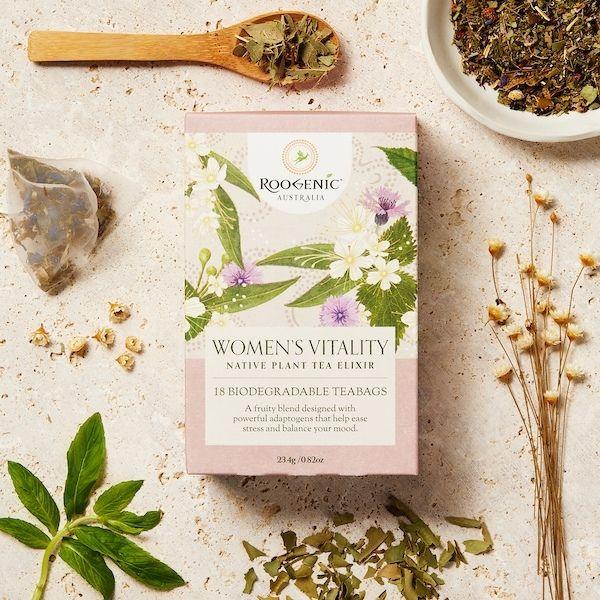 Roogenic Australia Tea Bags (18), Women's Vitality