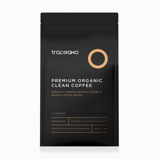 Tropeaka premium Clean Coffee 200g, Whole