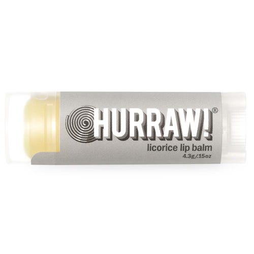 Hurraw Lip Balm 4.8g, Balms Collection, Licorice Flavour