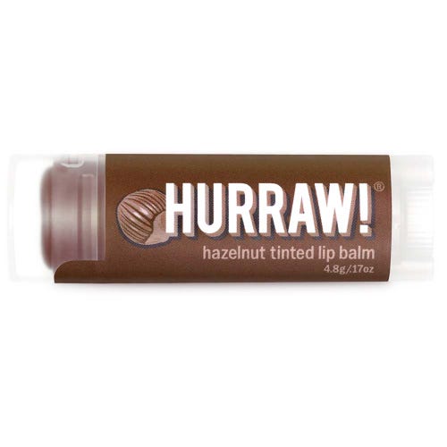 Hurraw Lip Balm 4.8g, Tinted Balms Collection, Hazelnut Flavour