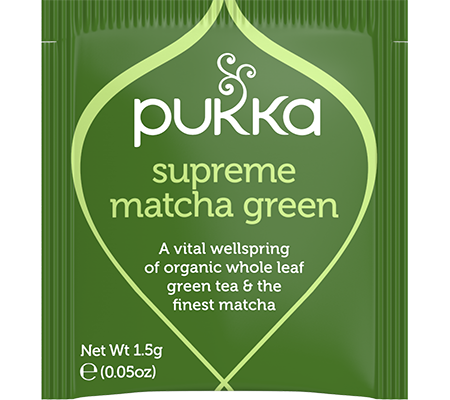 Pukka Herbs 20 Herbal Tea Bags, Supreme Matcha Green