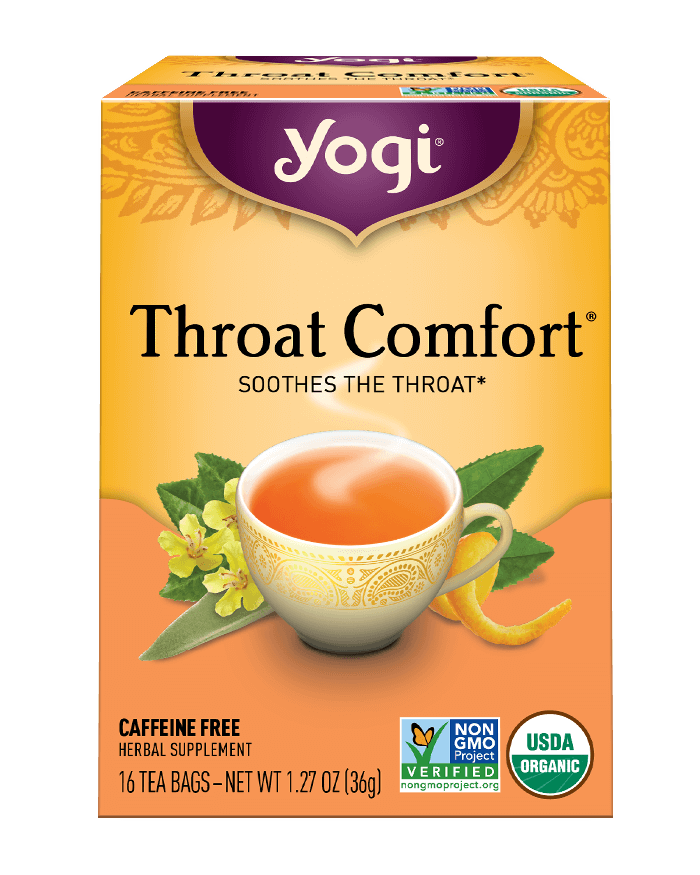 Yogi Tea Herbal Tea, Throat Comfort 16 Bags