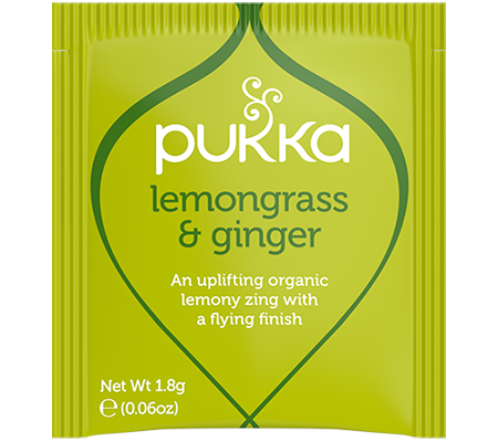 Pukka Herbs 20 Herbal Tea Bags, Lemongrass & Ginger