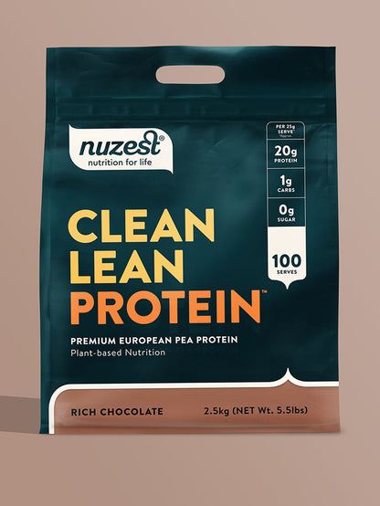 Nuzest Clean Lean Protein 250g, 500g, 1Kg Or 2.5Kg, Rich Chocolate Flavour