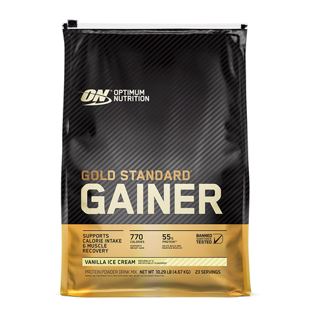 Optimum Nutrition Gold Standard Gainer 2.27kg Or 4.67kg, Vanilla Ice Cream Flavour