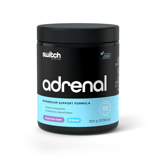 Switch Nutrition Adrenal Switch 150g Or 300g, Blackcurrant Apple {Magnesium Support Formula}