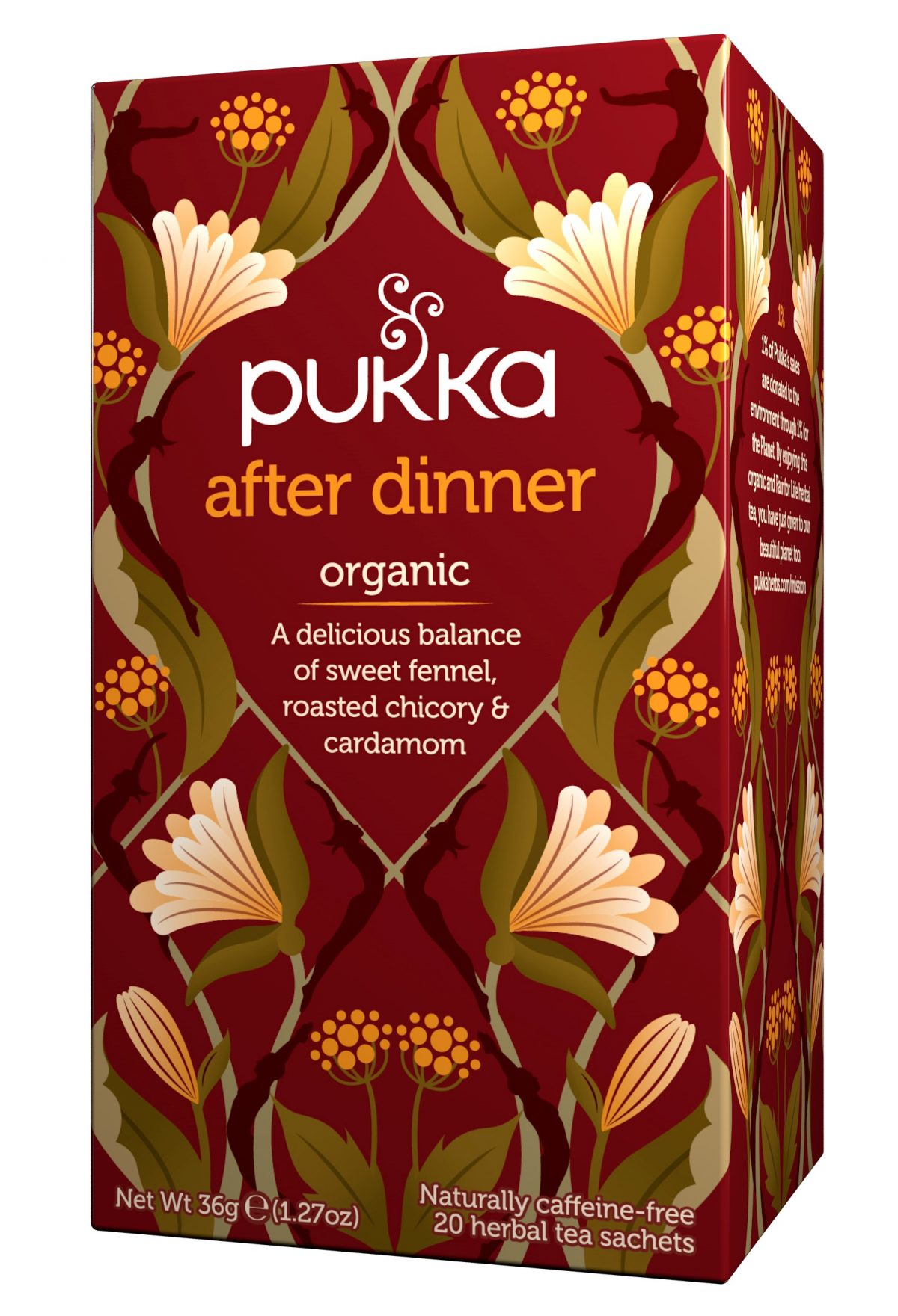 Pukka Herbs 20 Herbal Tea Bags, After Dinner